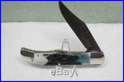 Damascus Steel Case Knife 10838 Folding Hunter Mediterranean Blue New In Box