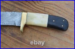 Damascus hand forged kukri hunting knife From The Eagle Collection 5668