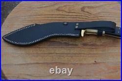 Damascus hand forged kukri hunting knife From The Eagle Collection 5668