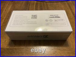 Dreamtech FrameLock 3.25 Damascus Titanium Carbon Fiber Folding Knife D9610TCD