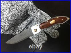 Fallkniven Damascus Pocket Folding Knife Luxury Limited Edition 35th Anniversary