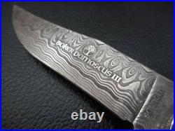 Folding knife BOKER Damascus III 388 SOLINGEN Germany