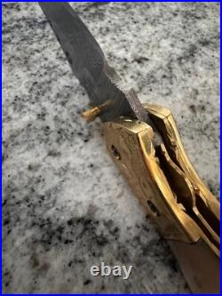 Gentleman's Pocket Knife RAM HORN Handle? MADE IN USA? Brand NEW