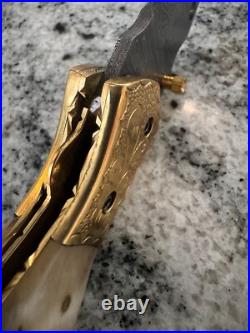 Gentleman's Pocket Knife RAM HORN Handle? MADE IN USA? Brand NEW