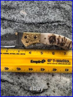 Gentleman's Pocket Knife RAM HORN Handle? MADE IN USA? Brand NEW