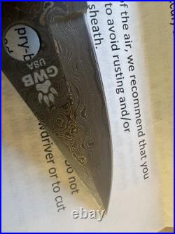Grey Wolf Blade Damascus USA Leadville, CO 2 Knives Included 01/01/2025