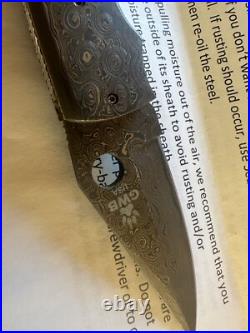 Grey Wolf Blade Damascus USA Leadville, CO 2 Knives Included 01/01/2025