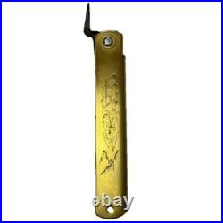 HIGONOKAMI Rare Damascus Folding Japanese Knife Genuine Specially NEW