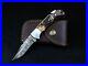 Hand-Forged-Damascus-Steel-Hunting-Folding-Pocket-knife-wood-Stag-Antler-Handle-01-gcnb