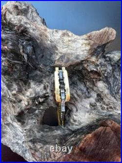 Handmade Damascus Folding Pocket Knife, Hunting & Camping Knife, Pocket Knife