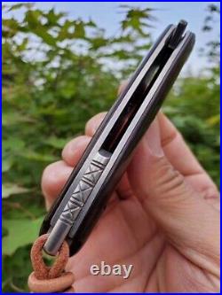Handmade VG10 Damascus Folding Pocket Knife Tactical survival Outdoor EDC Tool