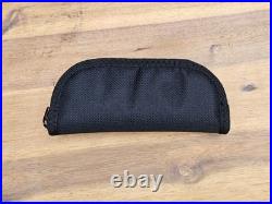 Hennie du Plessis Front flipper Folding Knife, Zirconium, Micarta, Damascus