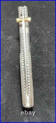 Hometown Knives Handmade Damascus Folding Knife