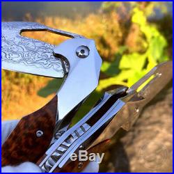 Hunting Knife Tactical Vg10 Damascus Folding Knives Flipper Seller Emazing Deal