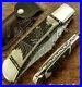 Impact-Cutlery-Rare-Custom-Damascus-Folding-Pocket-Knife-Stag-Antler-01-gf