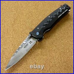 Japanese MCUSTA MC-016 FUSION Folding Knife Damascus 33 Layers Blade SEKI JAPAN