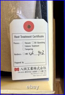 KATSU ZK02 Japanese Style Knife, 17 Layers ZDP-189 Convex Grind Rockstead