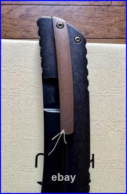 KATSU ZK02 Japanese Style Knife, 17 Layers ZDP-189 Convex Grind Rockstead