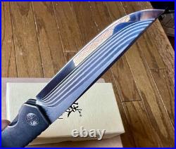 KATSU ZK02 Japanese Style Knife, 17 Layers ZDP-189 Convex Grind Rockstead
