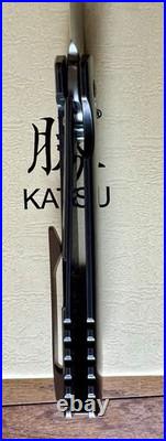 KATSU ZK02 Japanese Style Knife, 17 Layers ZDP-189 Convex Grind Rockstead
