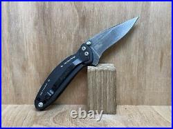 KERSHAW CHIVE 1600DAMCKT Damascus One Of A Kind Custom Wood Handle USA NEAR MINT