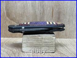 KERSHAW CHIVE 1600DAMCKT Damascus One Of A Kind Custom Wood Handle USA NEAR MINT