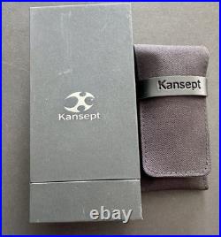 Kansept Anamoly S35VN Crushed Carbon Fiber Damascus Steel Knife