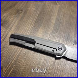 Kansept Integra K1042D1 Damascus Folding Knife Jk Knives Titanium Handle New