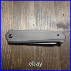 Kansept Integra K1042D1 Damascus Folding Knife Jk Knives Titanium Handle New