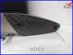 Kansept Knives Mistaken Damascus Steel Folding Blade Titanium Handle K1053D1