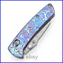 Kansept Little Main Street Folding Knife Timascus Handle Damascus K2015V3