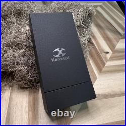 Kansept Nahual K2125V3 EDC Folding Pocket Knife 2.95 Damascus Blade, Titanium