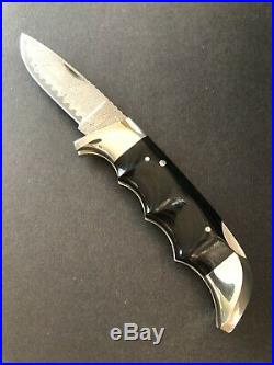 Kershaw 1050ANN 30th Anniversary 154/500 Damascus folding field knife UNUSED