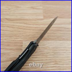 Kershaw Blur Liner A/O Folding Knife 3.5 Damascus Steel Blade Aluminum Handle