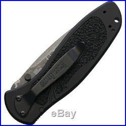 Kershaw Blur Linerlock Folding Knife 3.5 Damascus Steel Blade Aluminum Handle