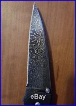 Kershaw Ken Onion Leek 1660DAMCKT Folding Pocket Knife 3 Damascus Steel Blade