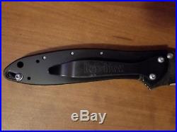 Kershaw Ken Onion Leek 1660DAMCKT Folding Pocket Knife 3 Damascus Steel Blade