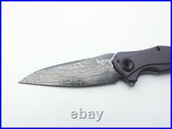 Kershaw Knives 7777DAM BAREKNUCKLE 3.5 Blade Damascus KVT Ball Opening
