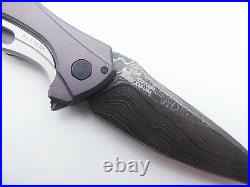 Kershaw Knives 7777DAM BAREKNUCKLE 3.5 Blade Damascus KVT Ball Opening