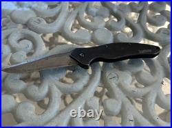 Kershaw Speedsafe USA Ken Onion Design Shallot Damascus Blade 1840DAM Knife
