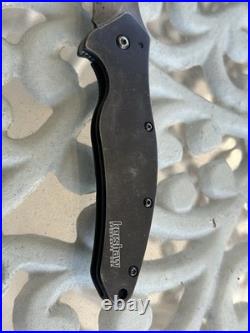 Kershaw Speedsafe USA Ken Onion Design Shallot Damascus Blade 1840DAM Knife