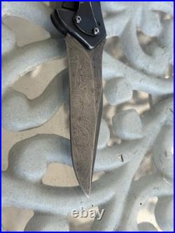 Kershaw Speedsafe USA Ken Onion Design Shallot Damascus Blade 1840DAM Knife