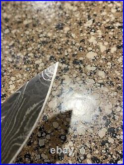 Kershaw skyline 1760DAM damascus blade Folding Knife Flytanium titanium Scales