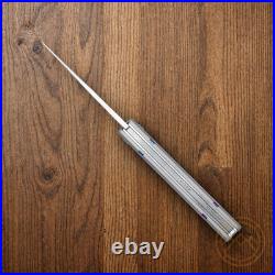 Kizer Cutlery Folding Knife 2.5 Damascus Steel Blade Aluminum/Titanium Handle