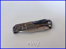 Kizer Ki3302B2 Folding Knife Anodized Titanium VG-10 Damascus OG