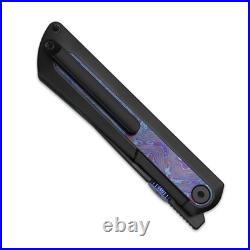 Kizer Quoll Folding Pocket Knife S45VN Blade Titanium & Titanium Damascus Handle