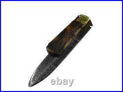 Knife Pocket Folding Albacete Blade Open Camping Handle Bone Survival Antique