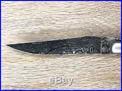 Laguiole en Aubrac Handmade Folding Knife, Damascus Blade FREE SHIPPING