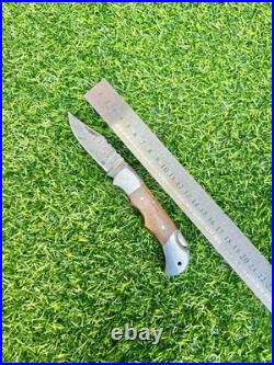 Lot Of 60 Pieces Handcrafted Back Lock Damascus steel Outdoor Folding Knife