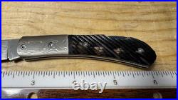 Lot of 8 Kriegar KG174 DamascUS Folding Pocket Knife